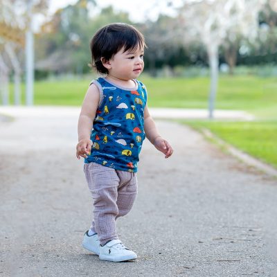 גופיית חיטות סוואנה כחול - אוליבר